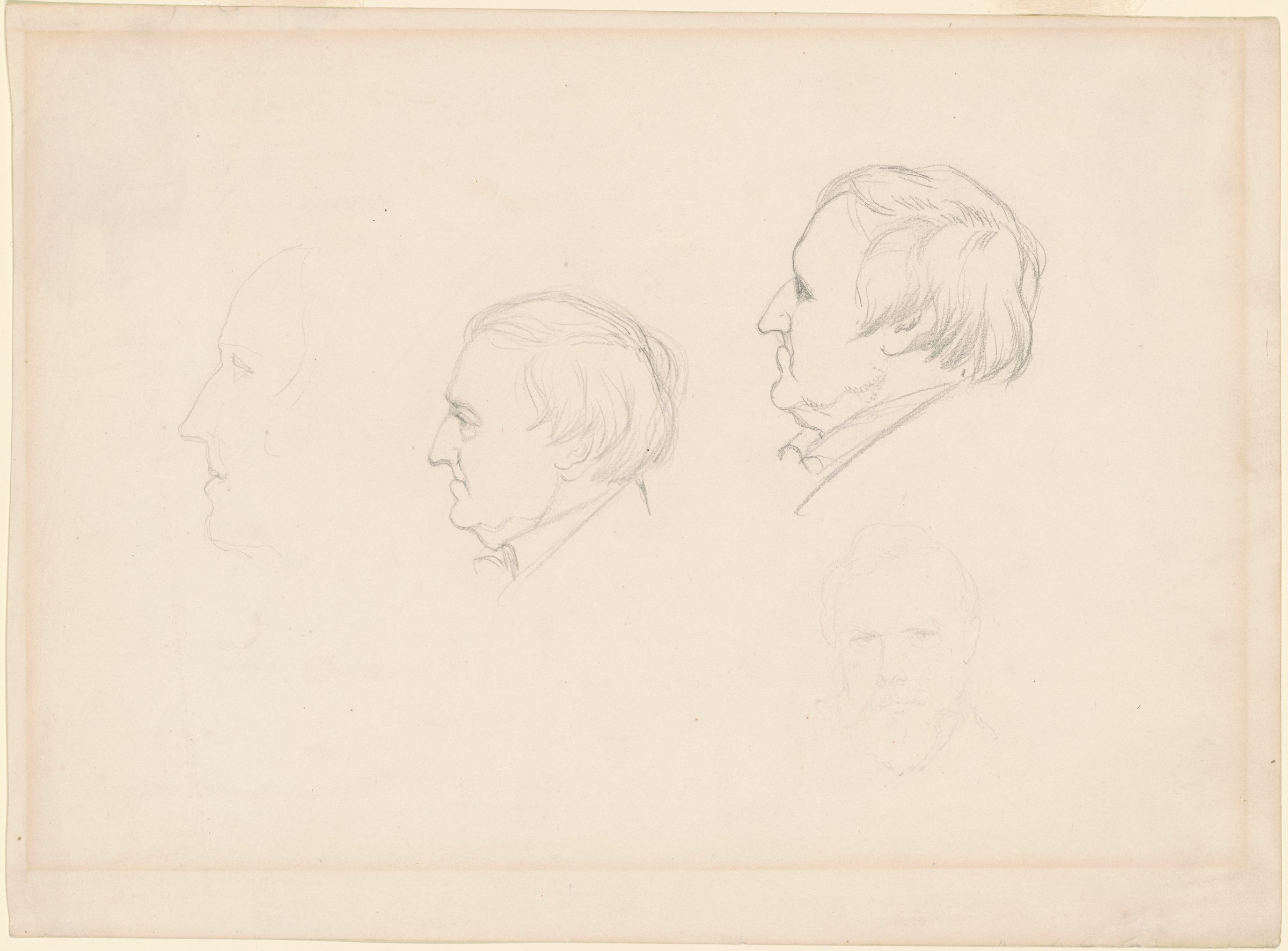 Studies of Men by Willem de Kooning