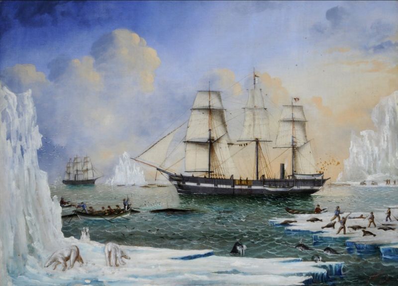 Diana and Chase in the Arctic