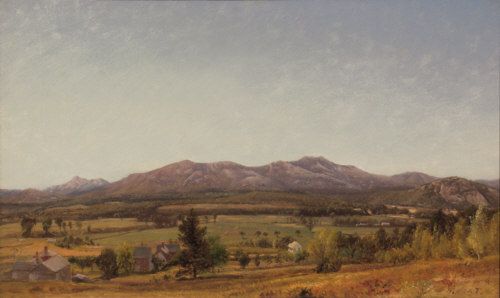 Mount Chocorua and Moat Mountain from North Conway