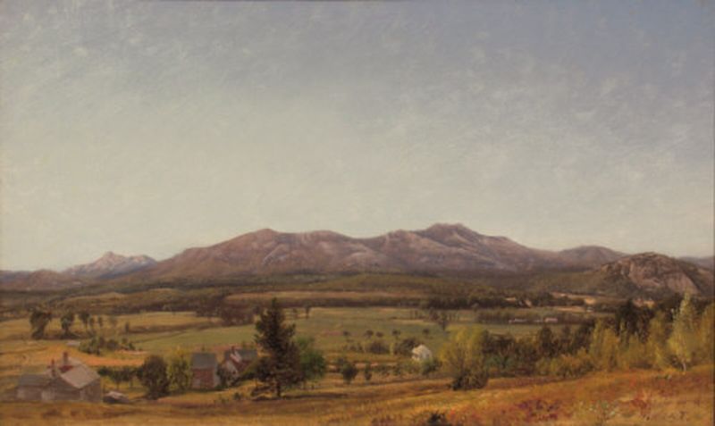 Mount Chocorua and Moat Mountain from North Conway
