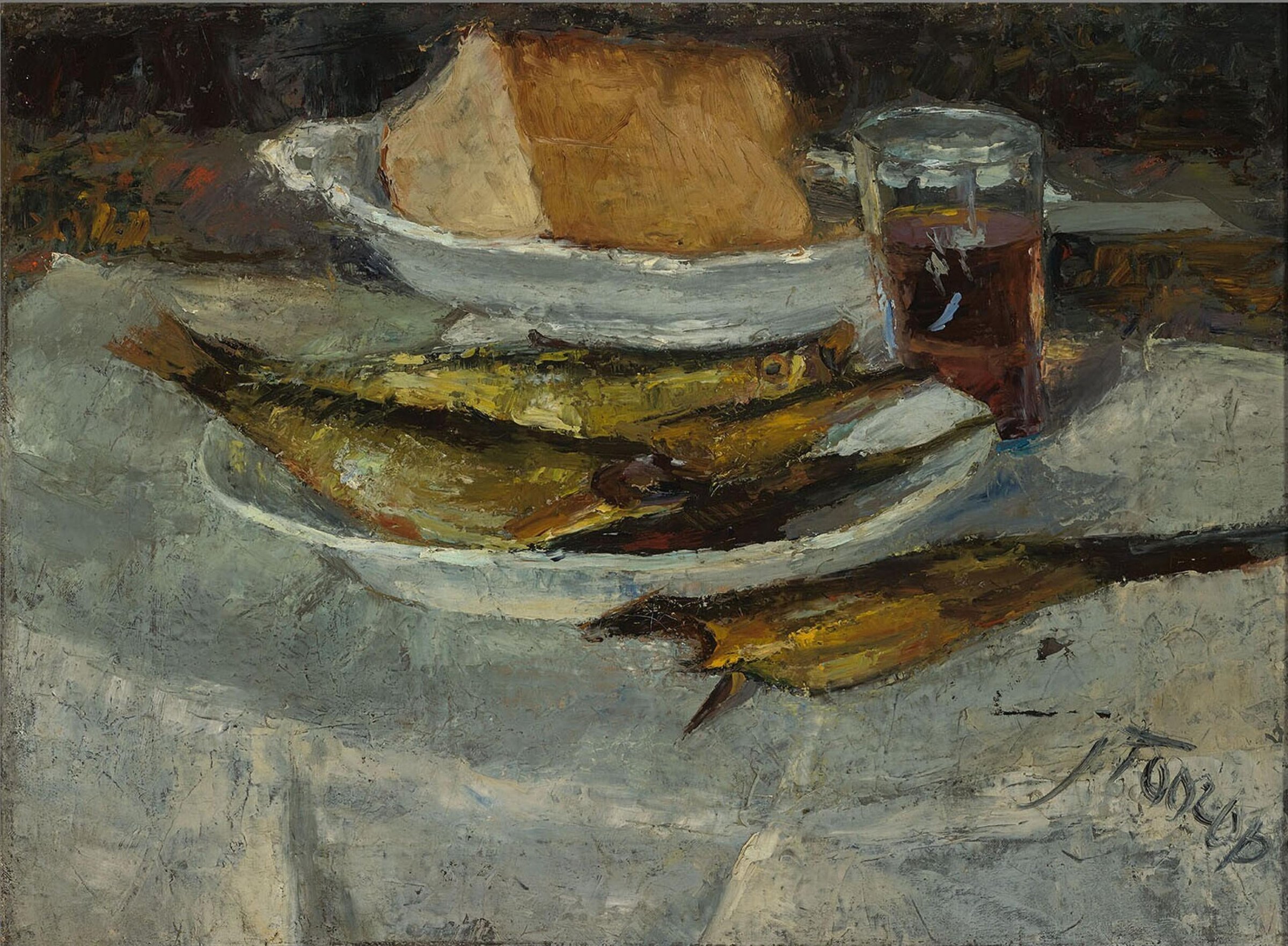 Le déjeuner de l'artiste by Jan Toorop