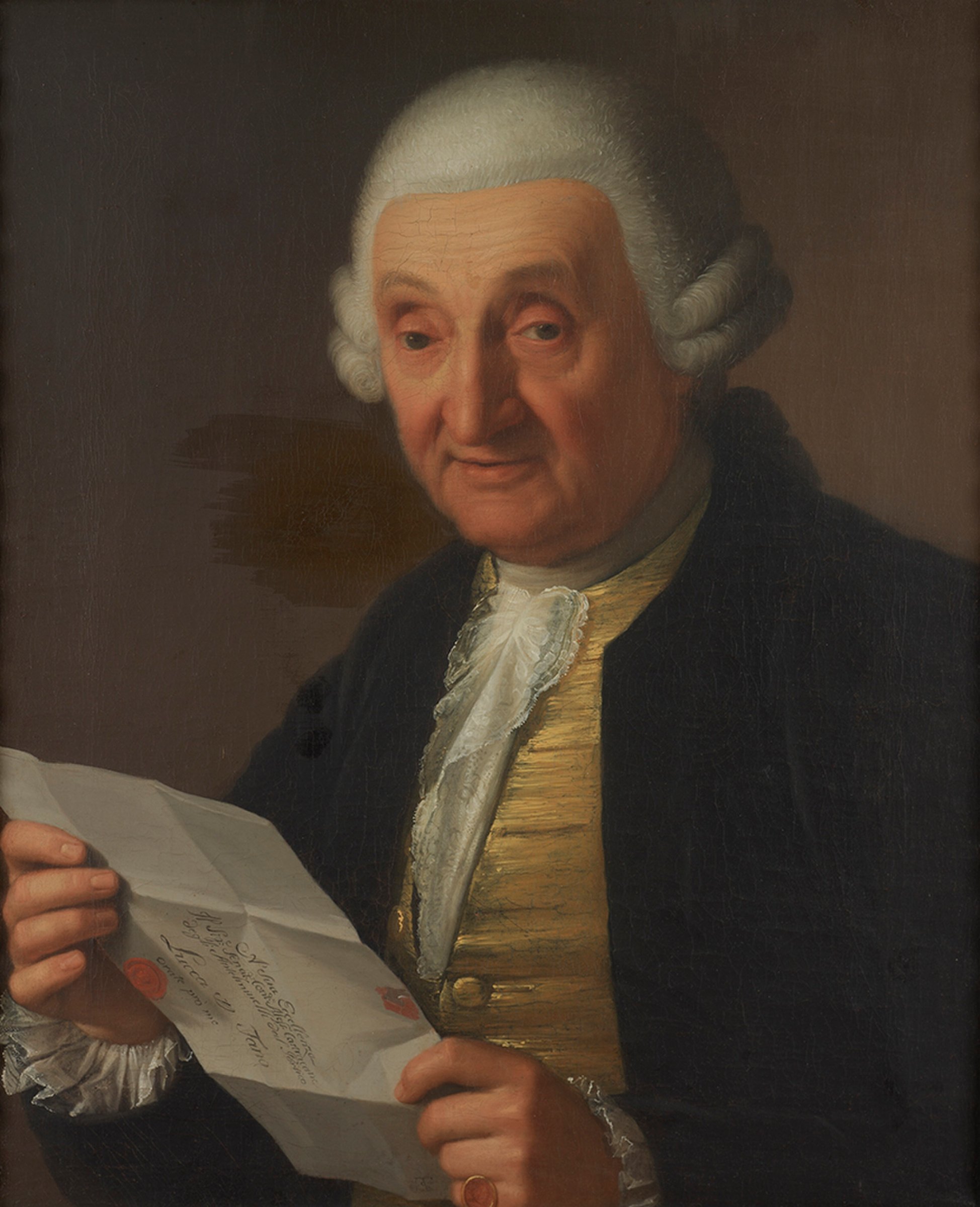 Portrait of Count Alessandro Castracane of Lucca by Stefano Tofanelli