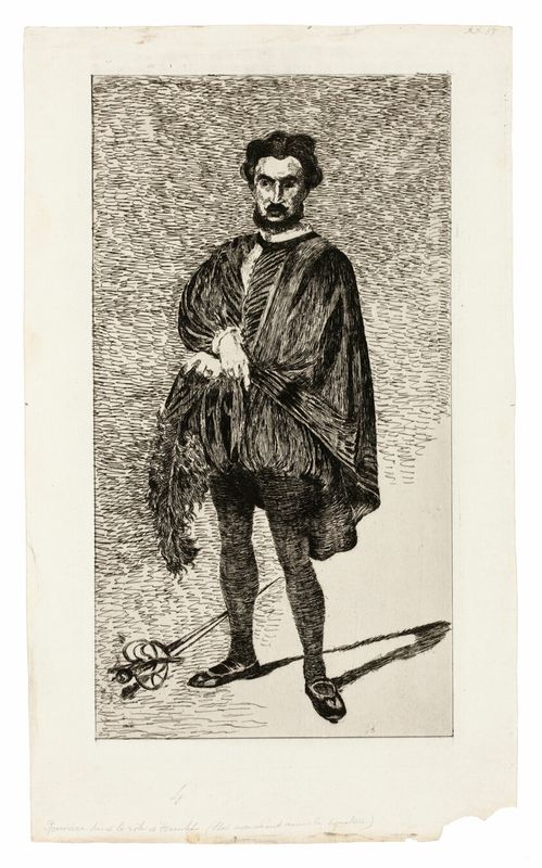 The Tragic Actor (Rouvière in the role of Hamlet)