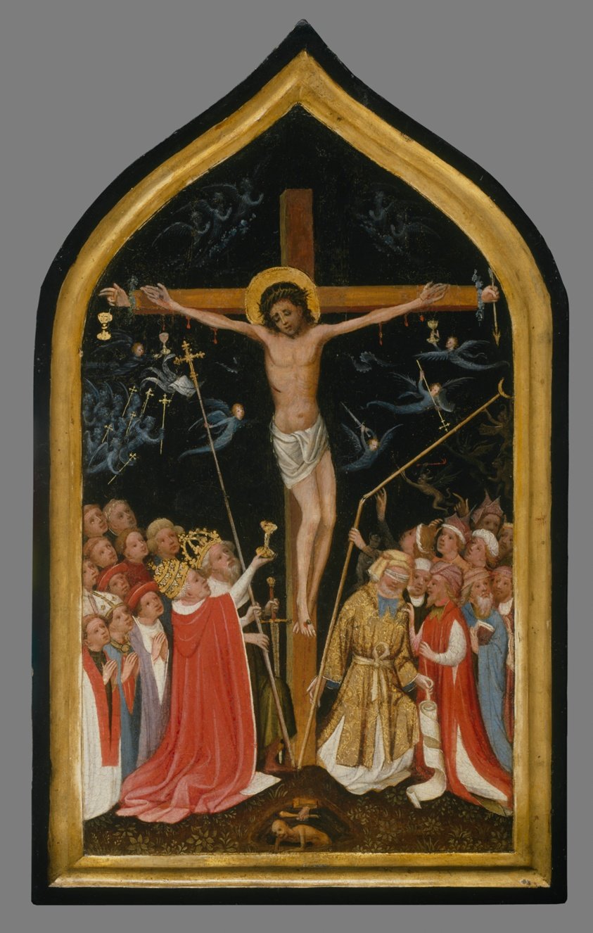 Christ on the Living Cross by Master of the View of Saint Gudula
