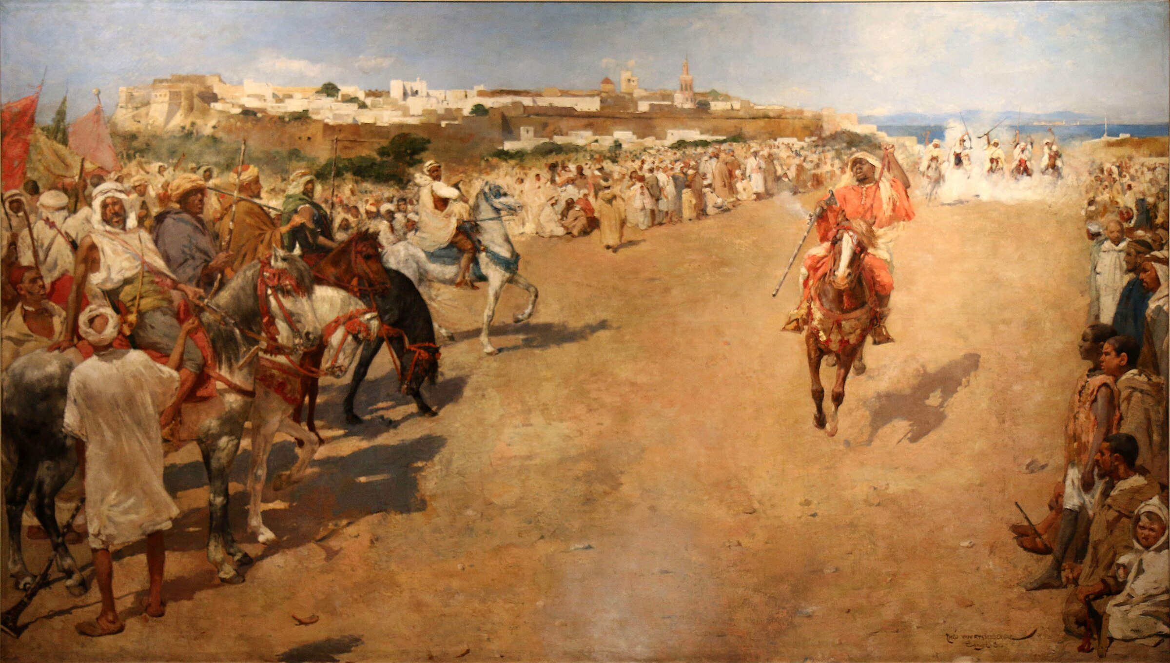 Arabian fantasia — Theo Van Rysselberghe