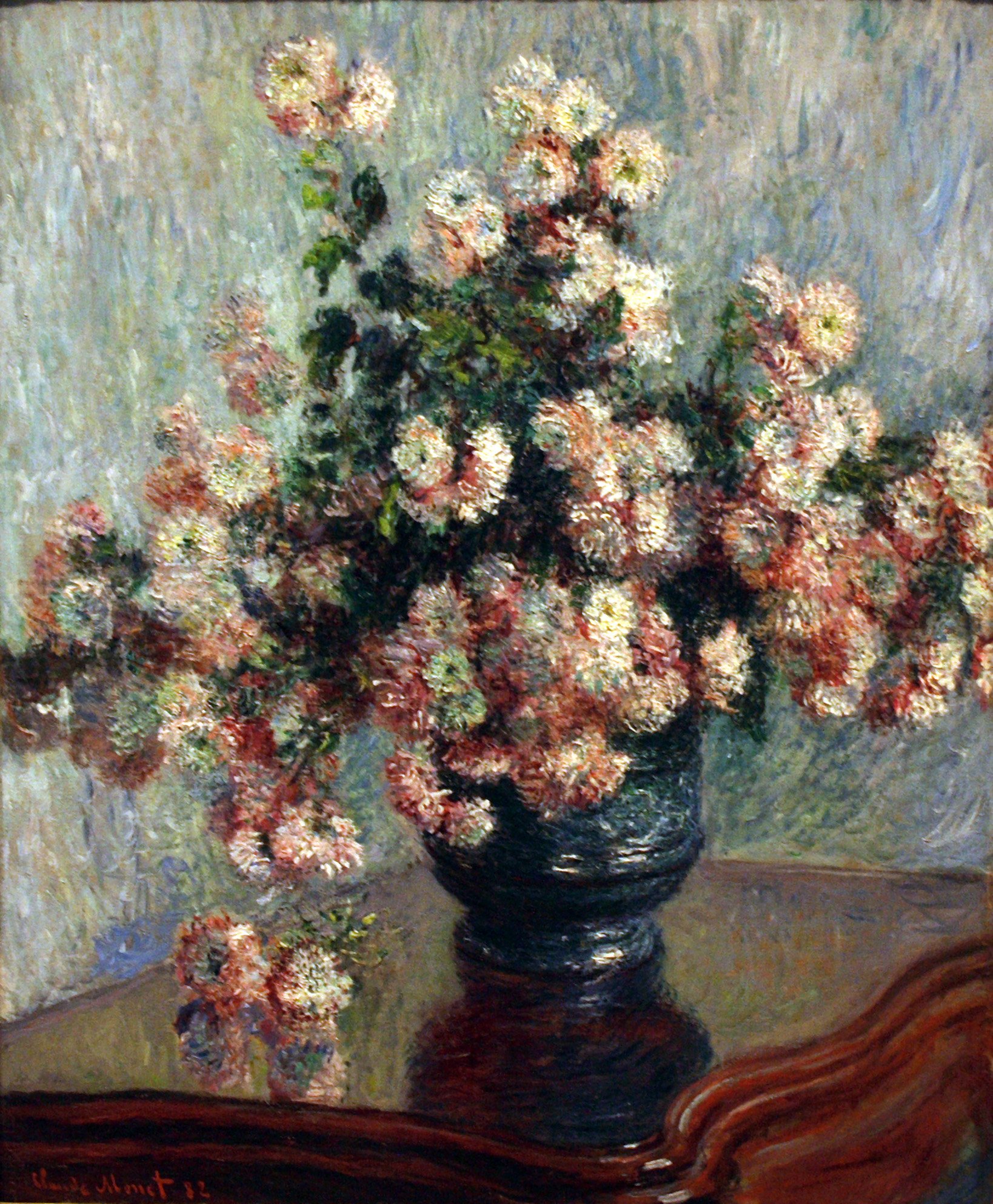 Chrysanthemums by Zou Yigui