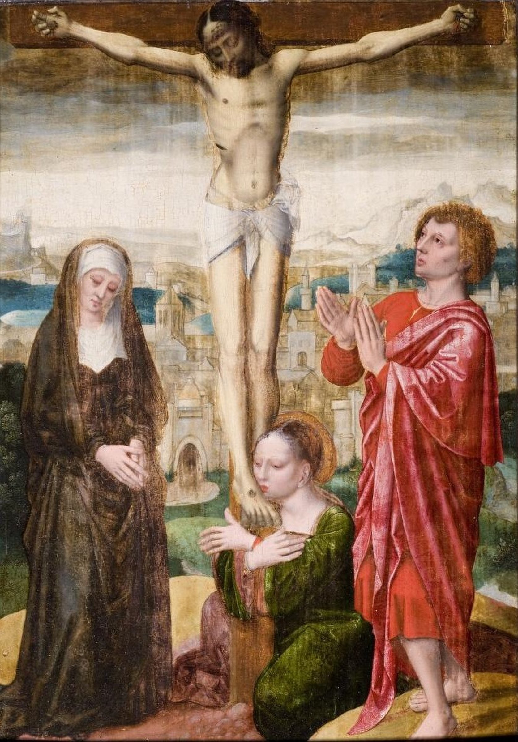 Crucifixion of Jesus by Ambrosius Benson