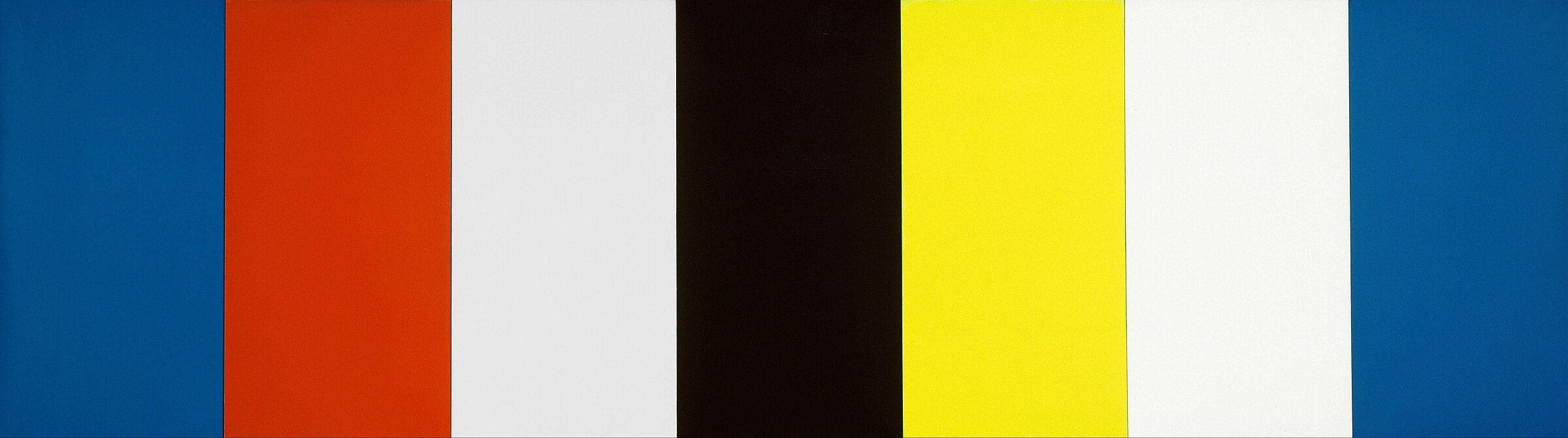 Red Yellow Blue White and Black — 1953