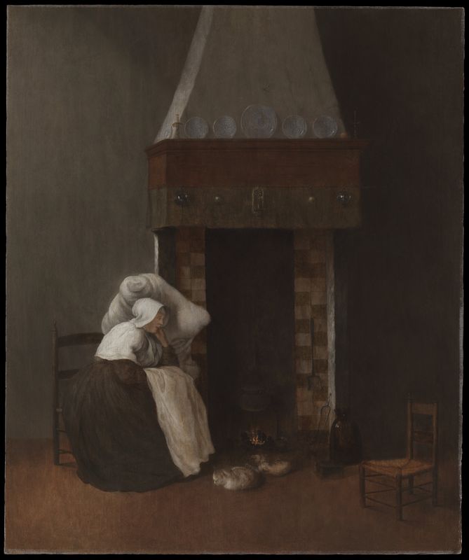 Sleeping woman
