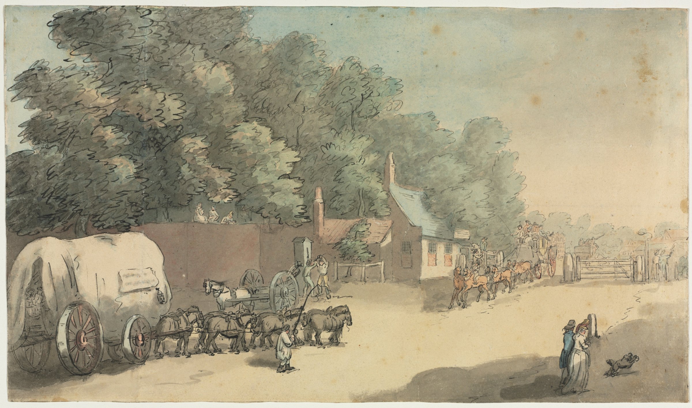 The Turnpike Gate by William Ward