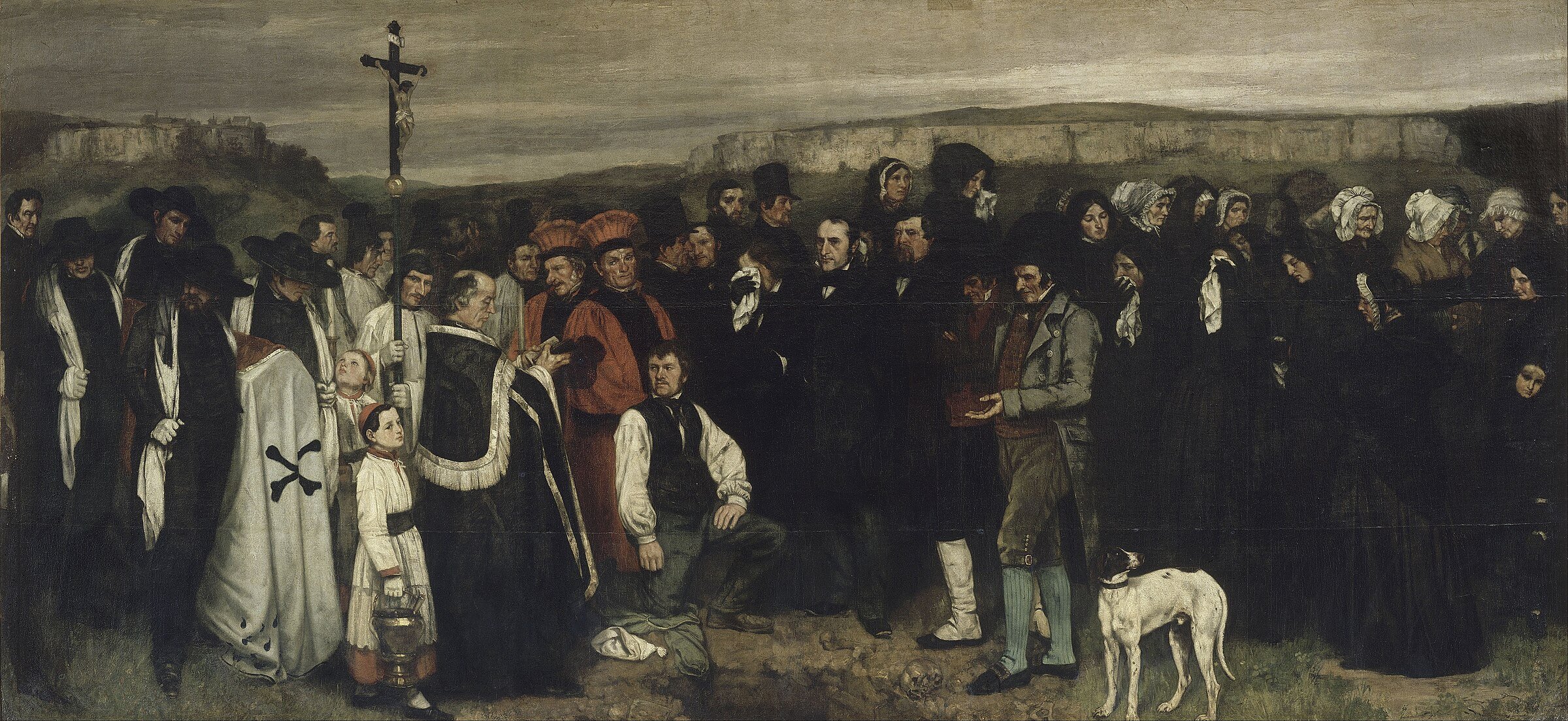 A Burial at Ornans — 1841