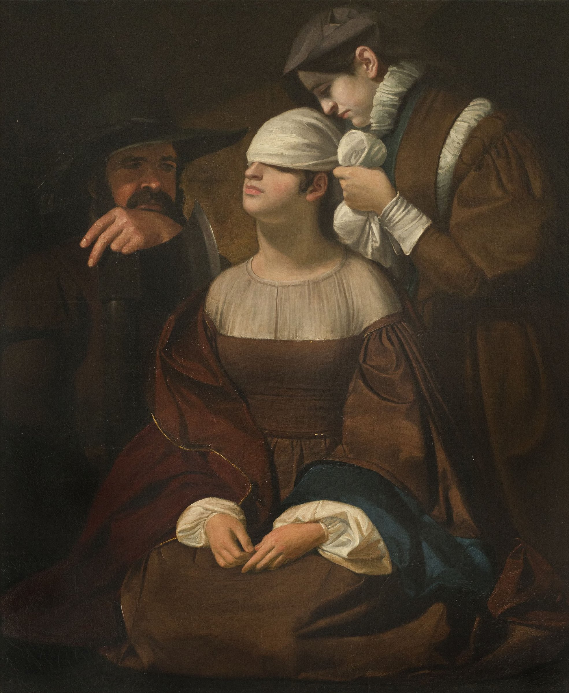 Lady Jane Grey Preparing for Execution by George Whiting Flagg