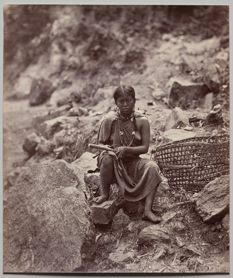 Lepcha Woman (number 1908) by Samuel Bourne
