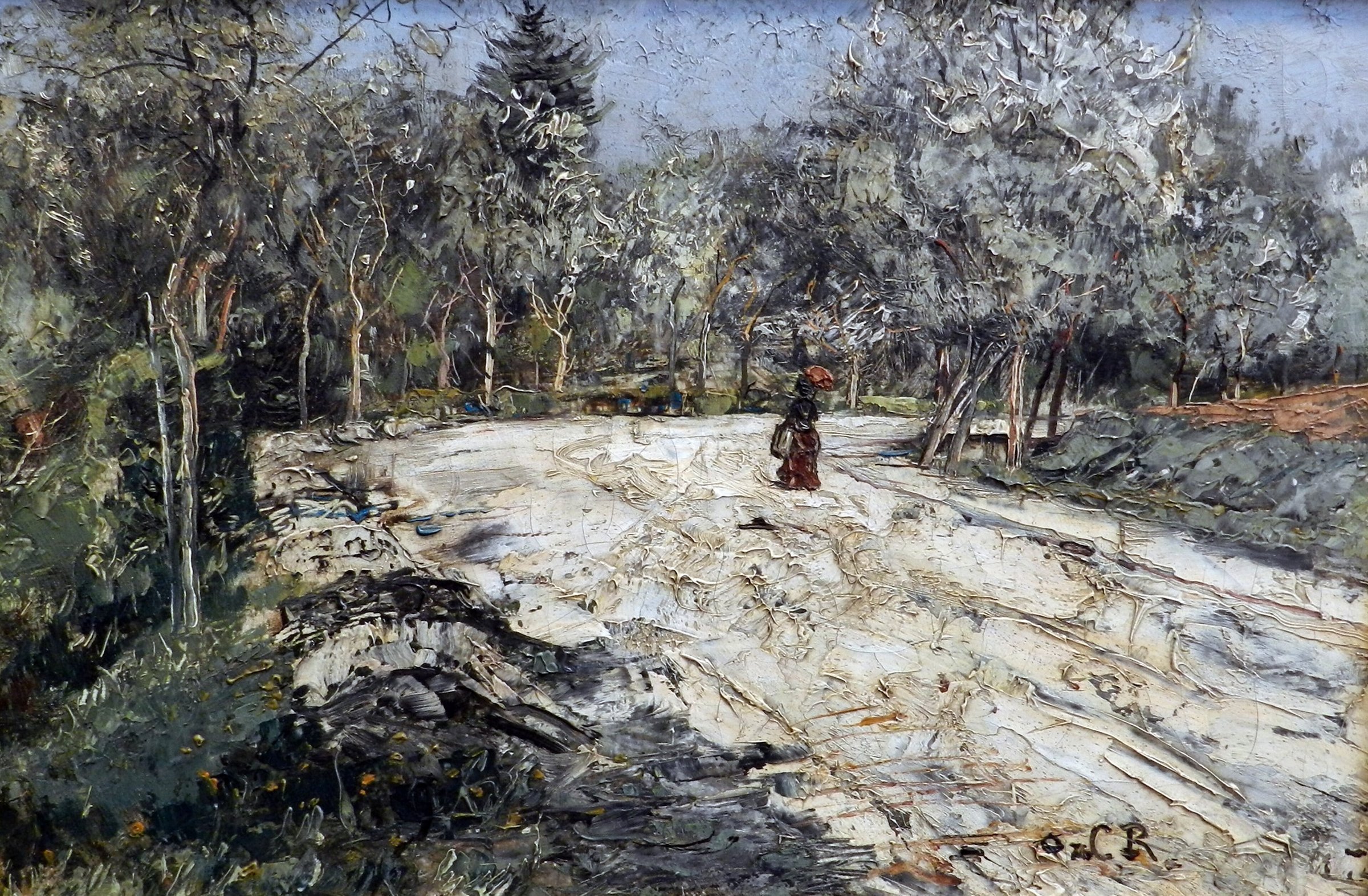 Road to Berka by Christian Rohlfs