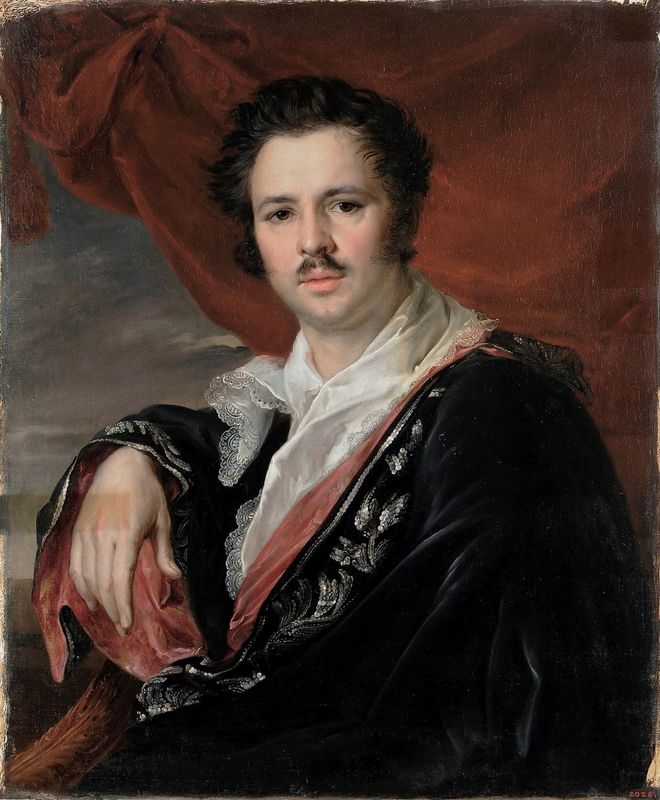 Porträt des Nicholas Majkov