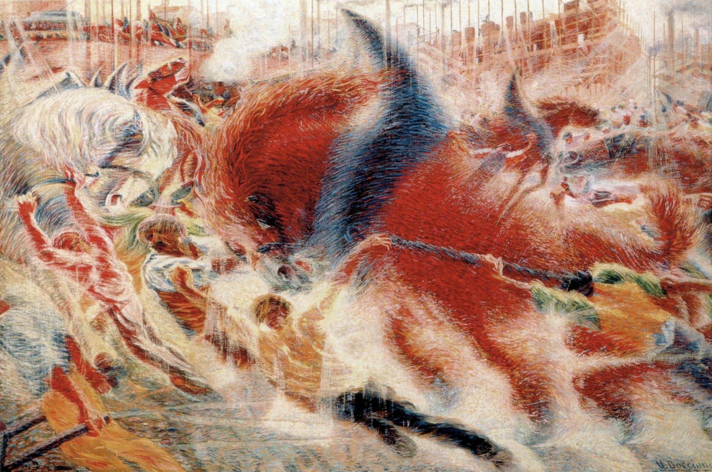 The City Rises — 1910