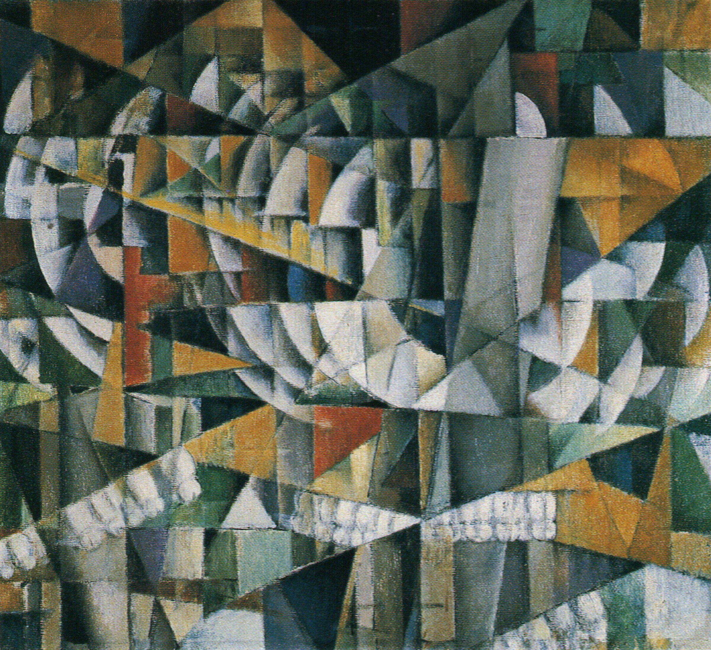 Landscape Rushing By — 1914