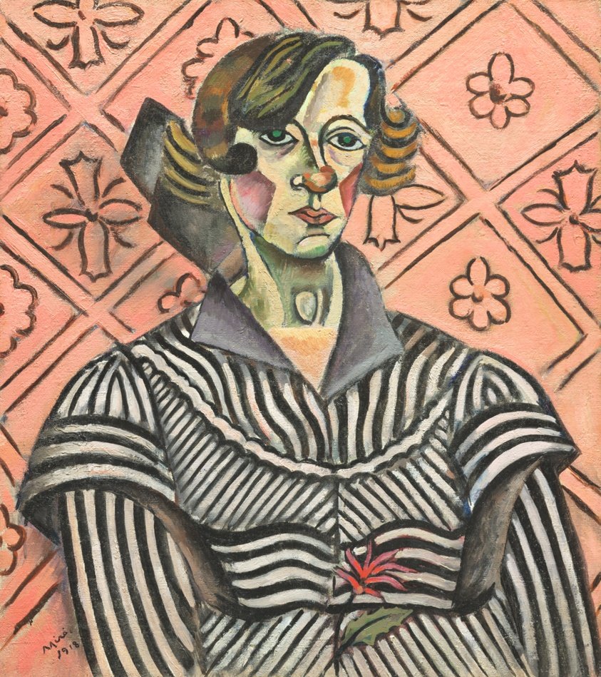 Portrait of Joaneta Obrador by Joan Miró