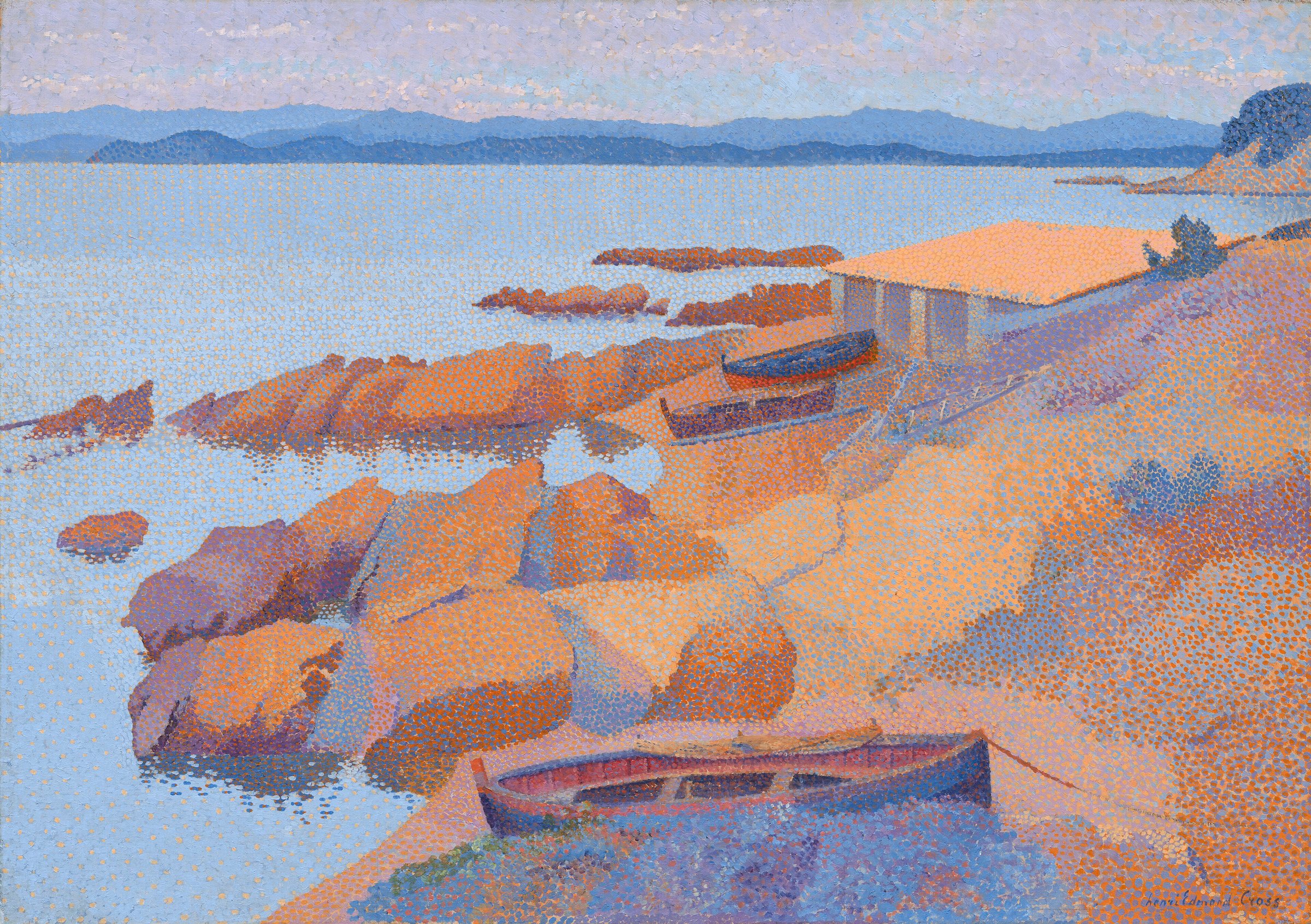 Coast near Antibes by Henri Edmond Cross