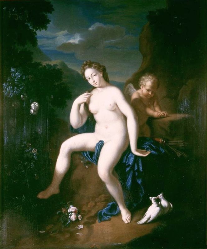 Venus and Cupid