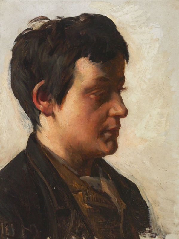 Portrait of a young man.