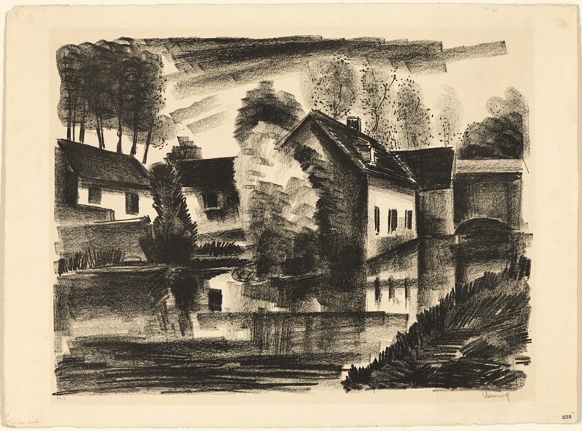 Old Mill by Maurice de Vlaminck