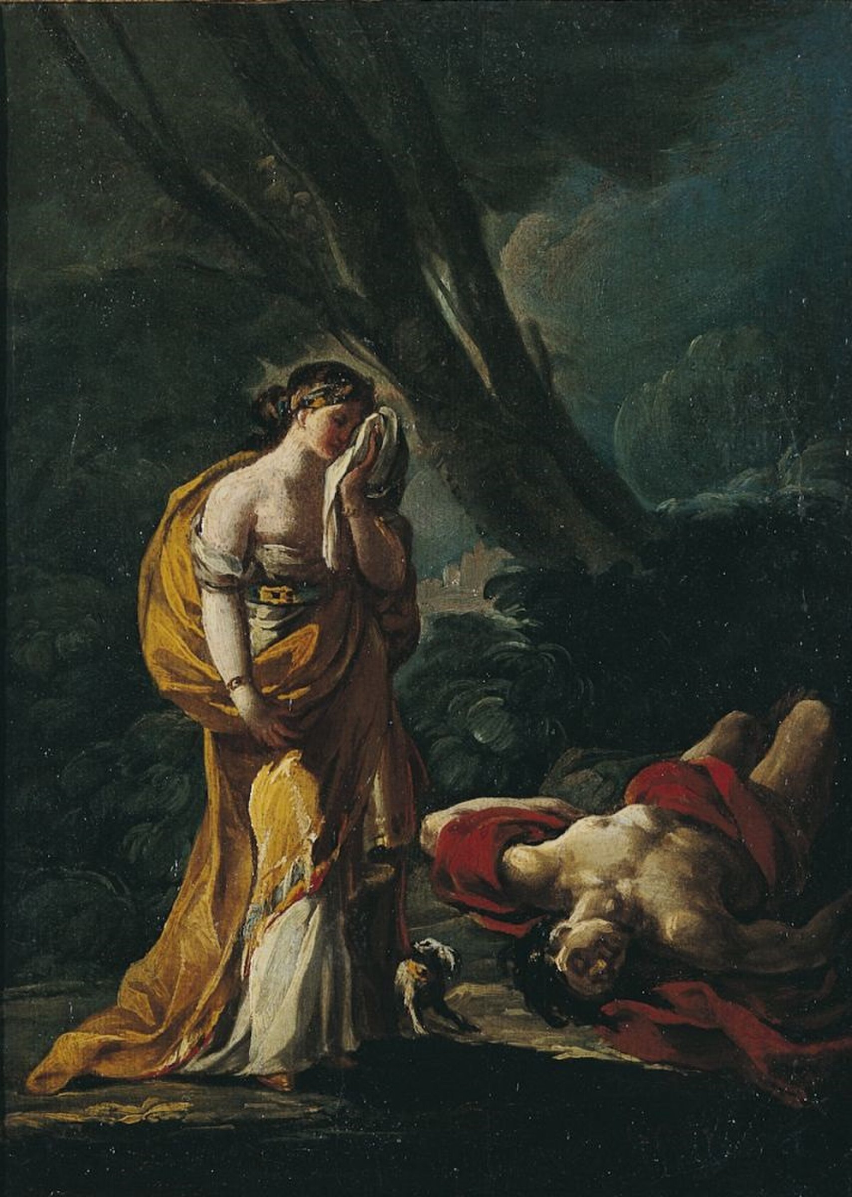 Venus and Adonis — Francisco Goya