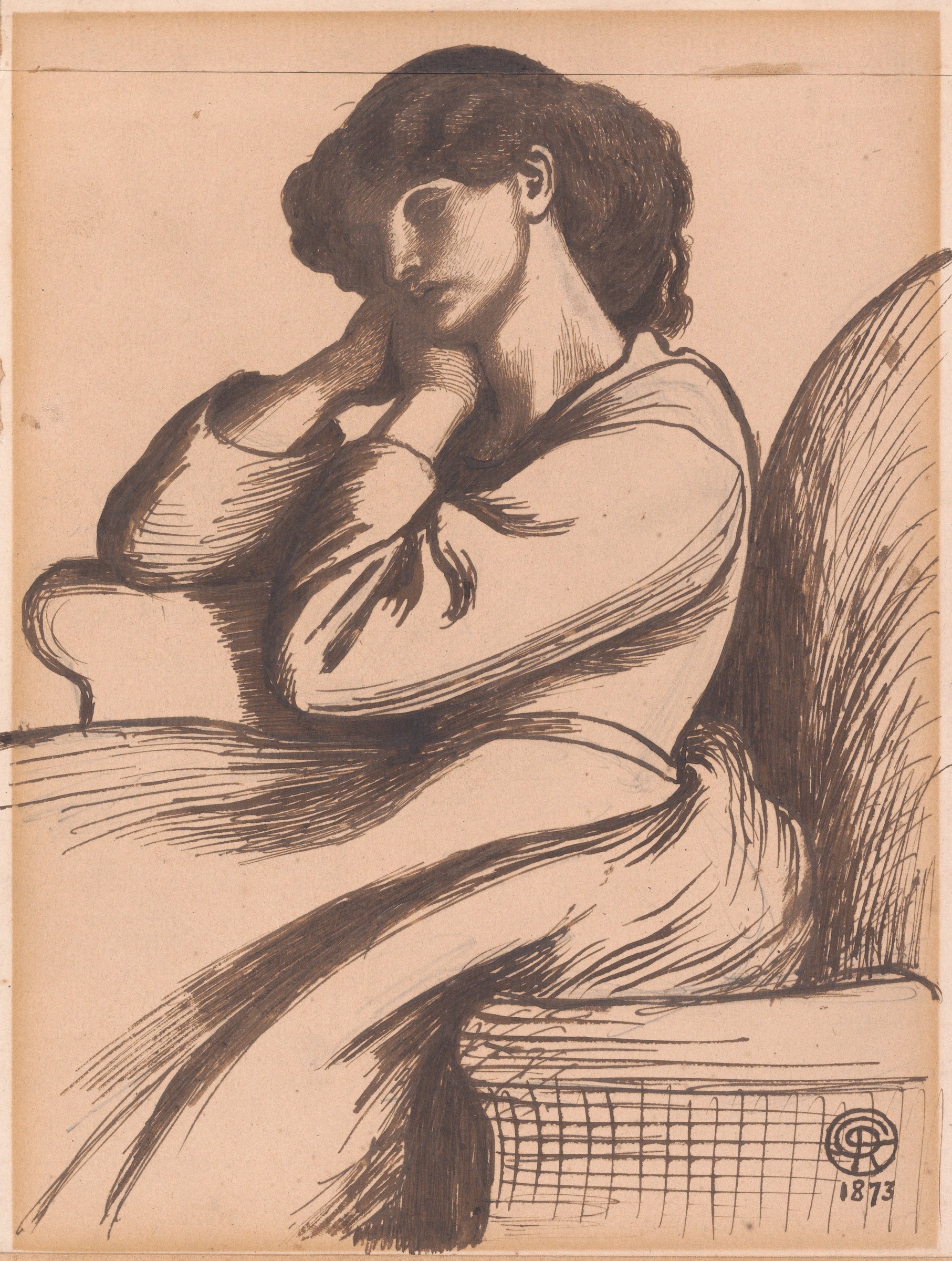 Jane Morris by Dante Gabriel Rossetti