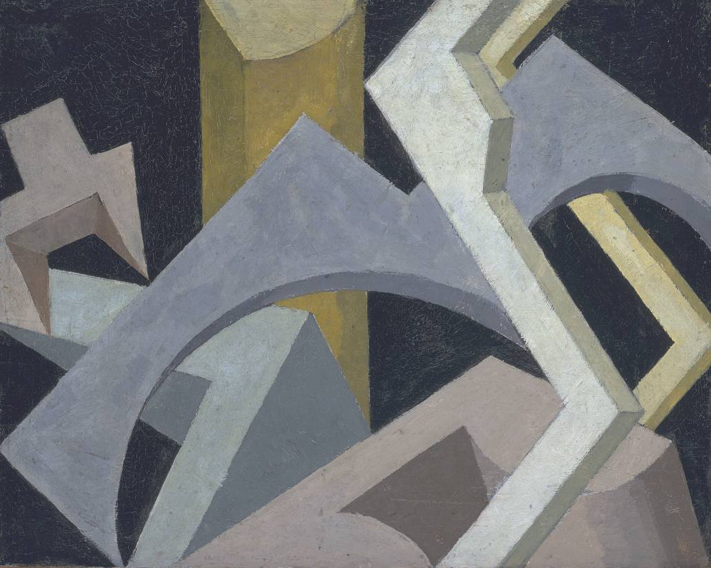Abstract Composition by Jessica Dismorr