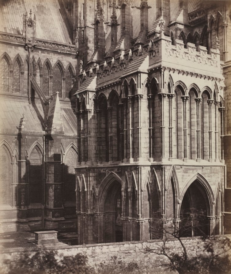 Lincoln Cathedral: The Galilee Porch by Roger Fenton