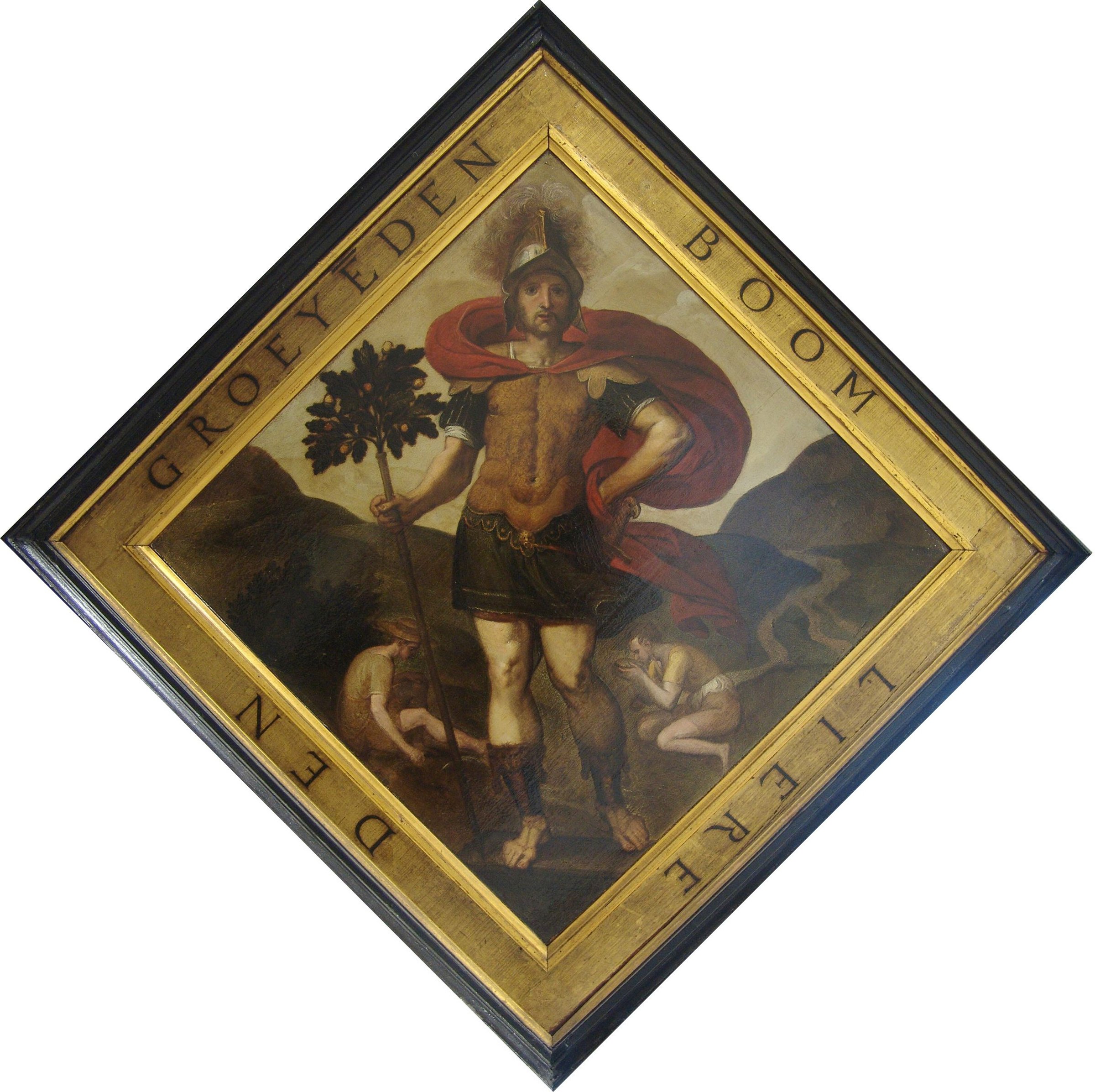Blazon of the Chamber of Rhetoric "The Growing Tree" in Lier by Crispijn van den Broeck