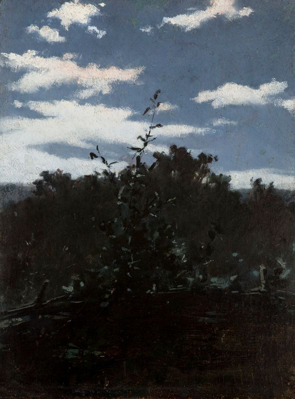 Landscape with a Brushwood Fence