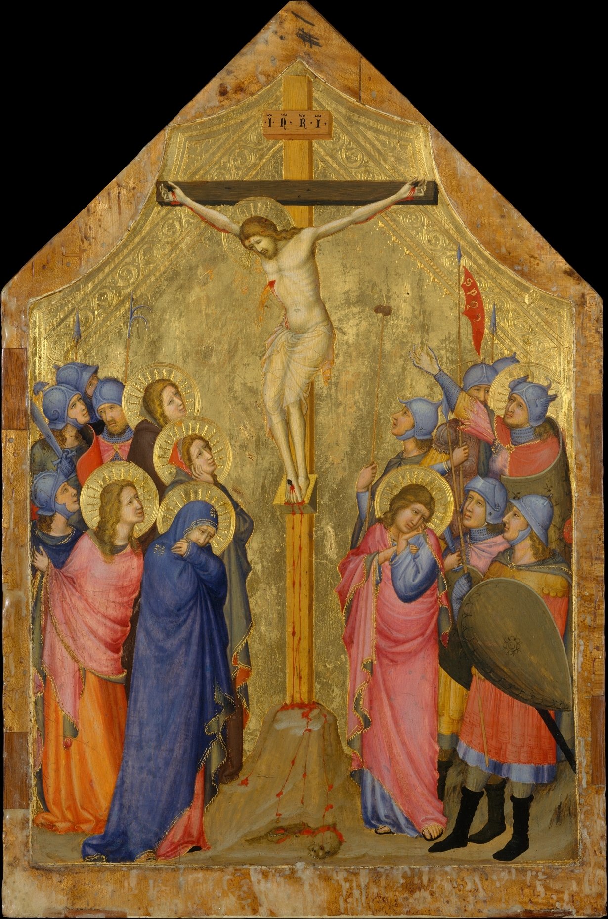 The Crucifixion by Master of the View of Saint Gudula