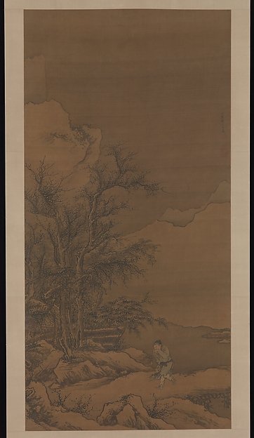 明 戴進 雪歸圖 軸|Returning home through the snow by Dai Jin