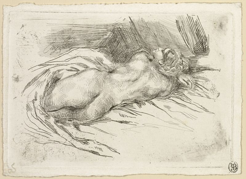 Study of a Woman Seen from the Back