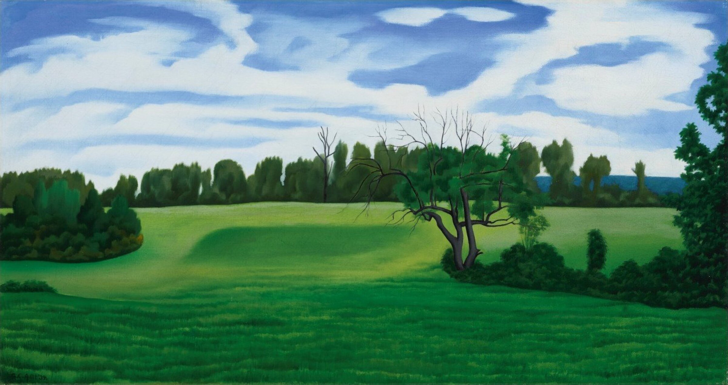Summer Landscape by George Ault