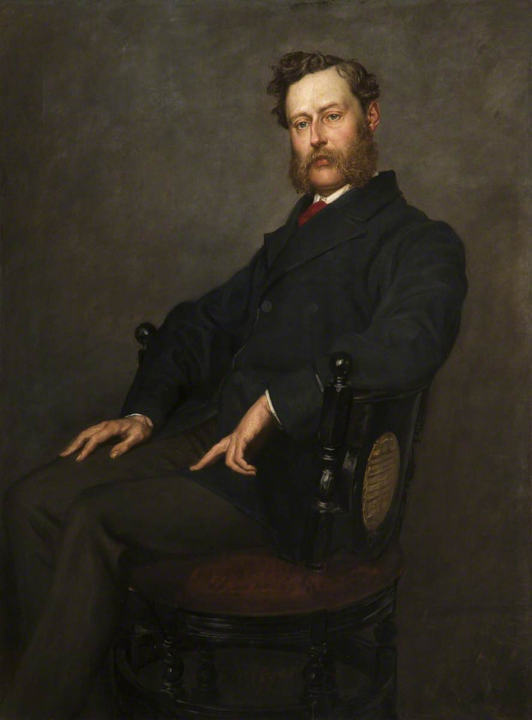 Colonel Oliver Ormerod Walker (1833–1914) by Valentine Cameron Prinsep