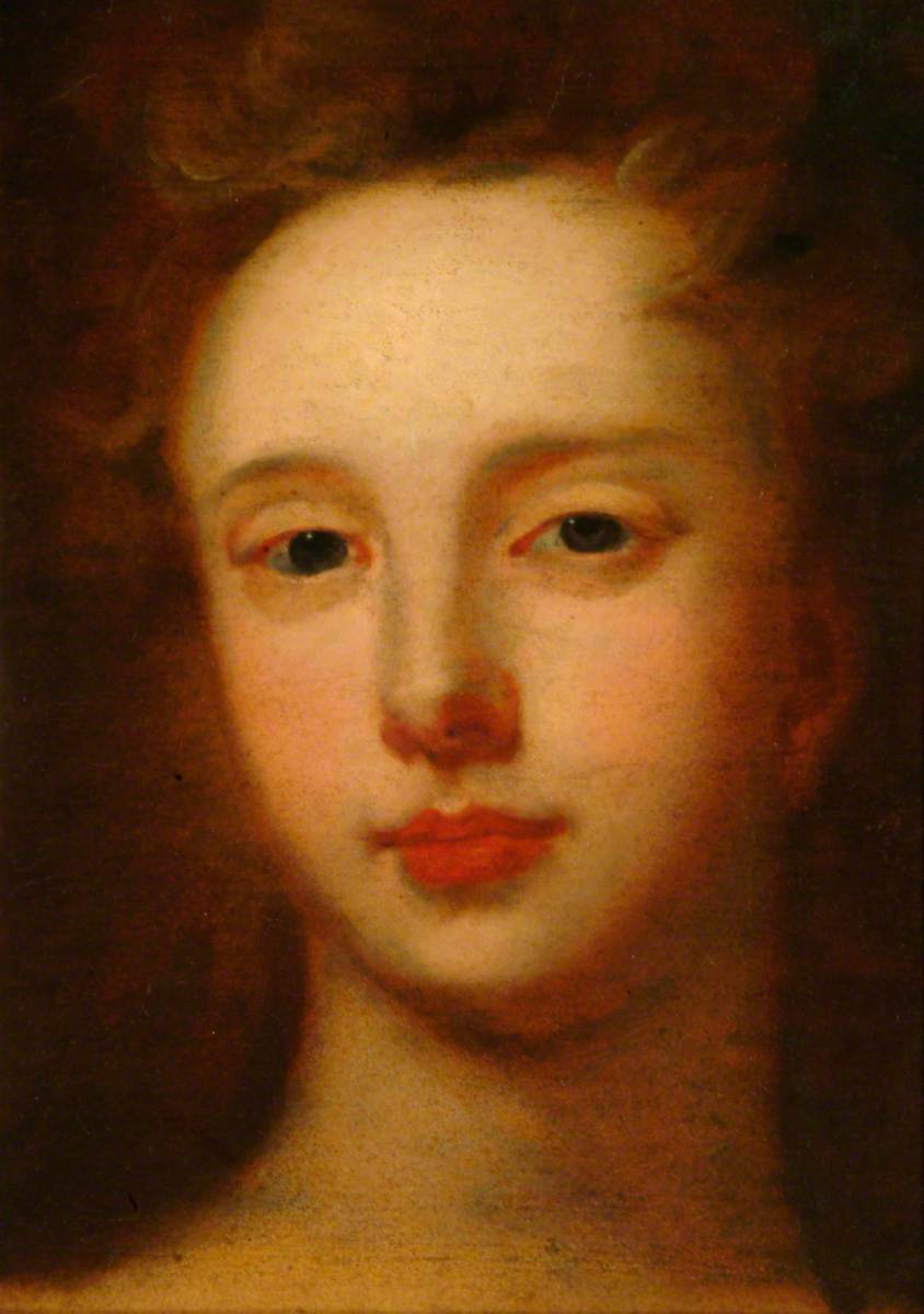 Early Copy from an Unidentified Baroque Portrait by George Frederic Watts
