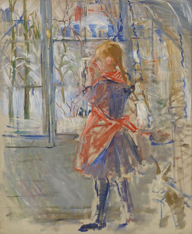 Child with a Red Apron