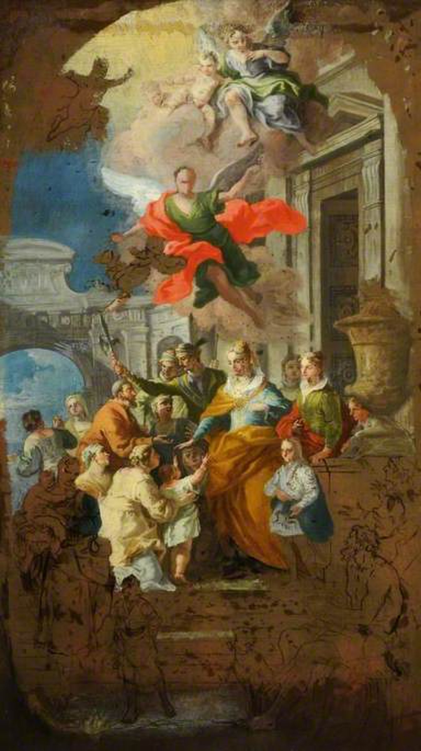 The Charity of St Elizabeth of Hungary by Daniel Gran