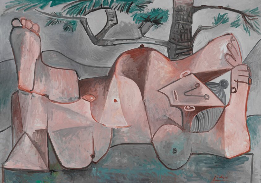Nude under a Pine Tree by Pablo Picasso