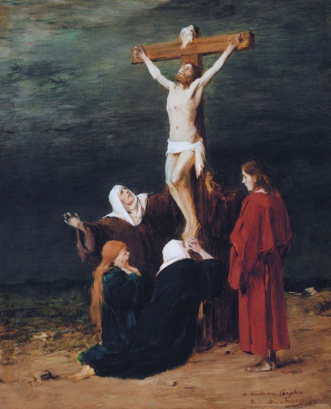 Christ on the Cross (Study painting)