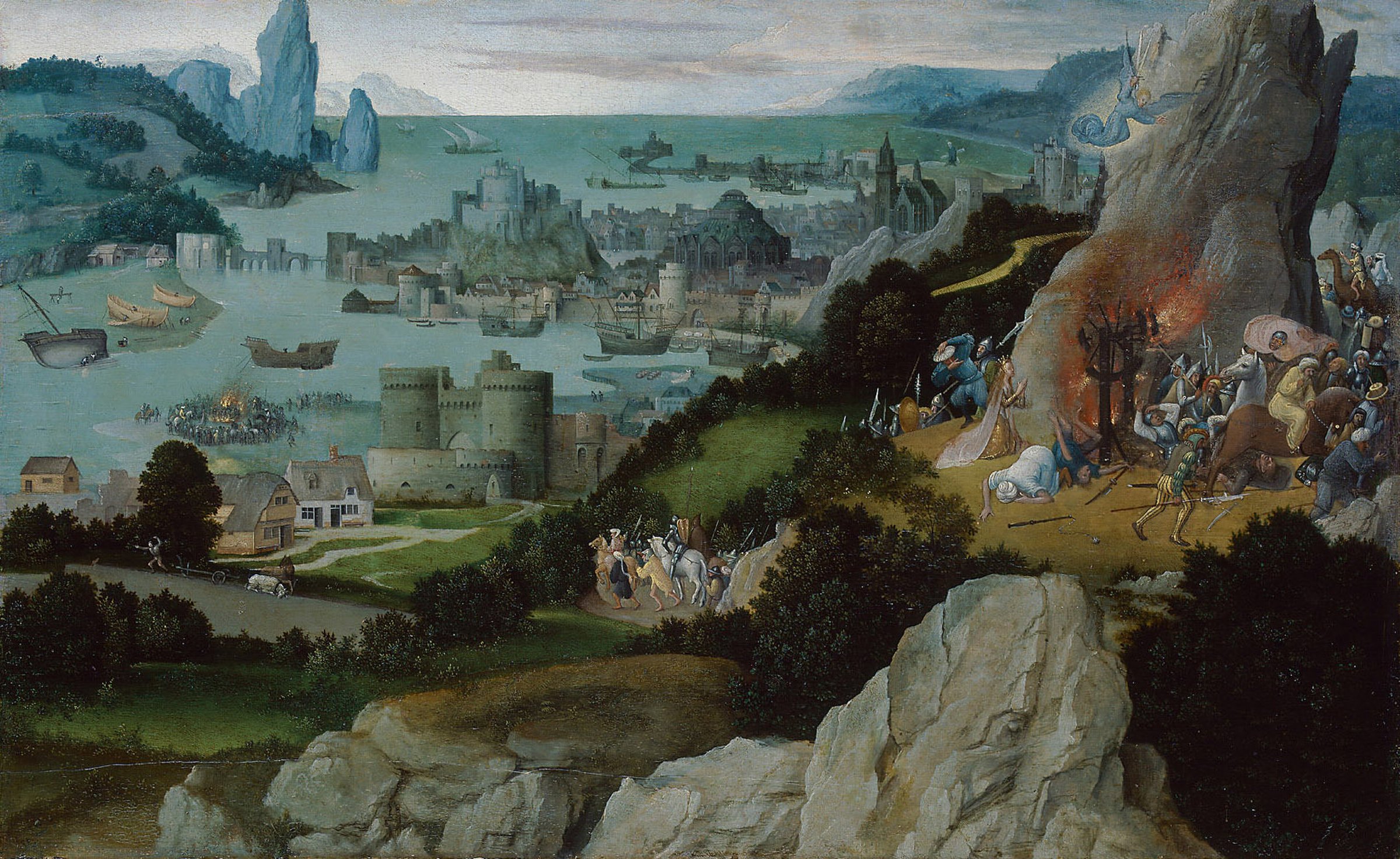 Martyrdom of Saint Catherine by Joachim Patinir