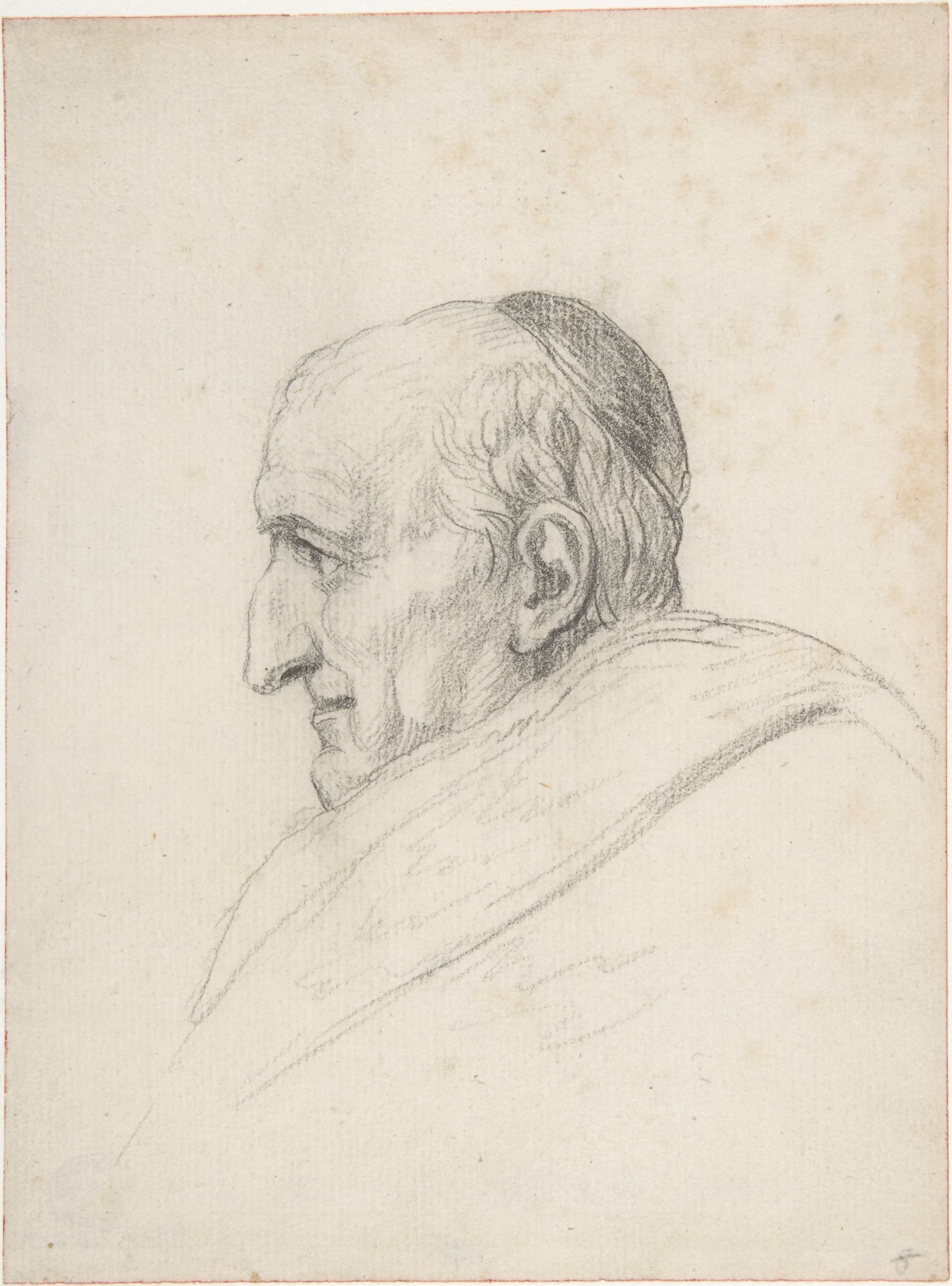 The Cardinal Pacca by Jacques-Louis David