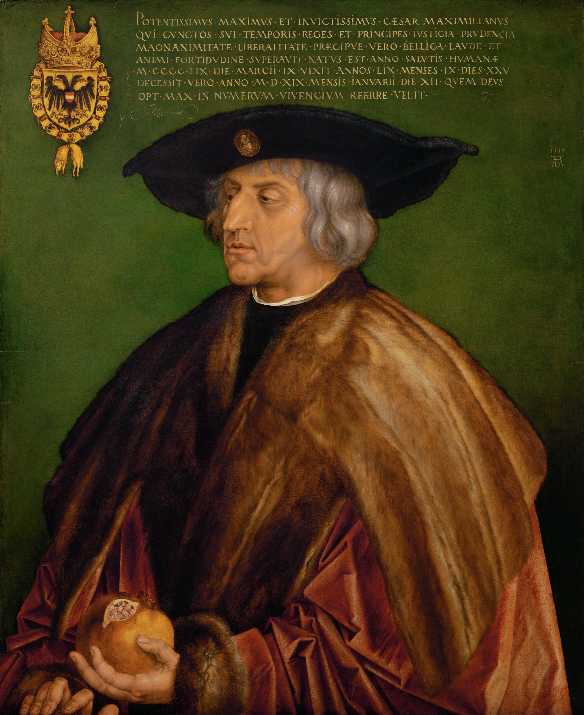 Emperor Maximilian I by Maximilian Pirner