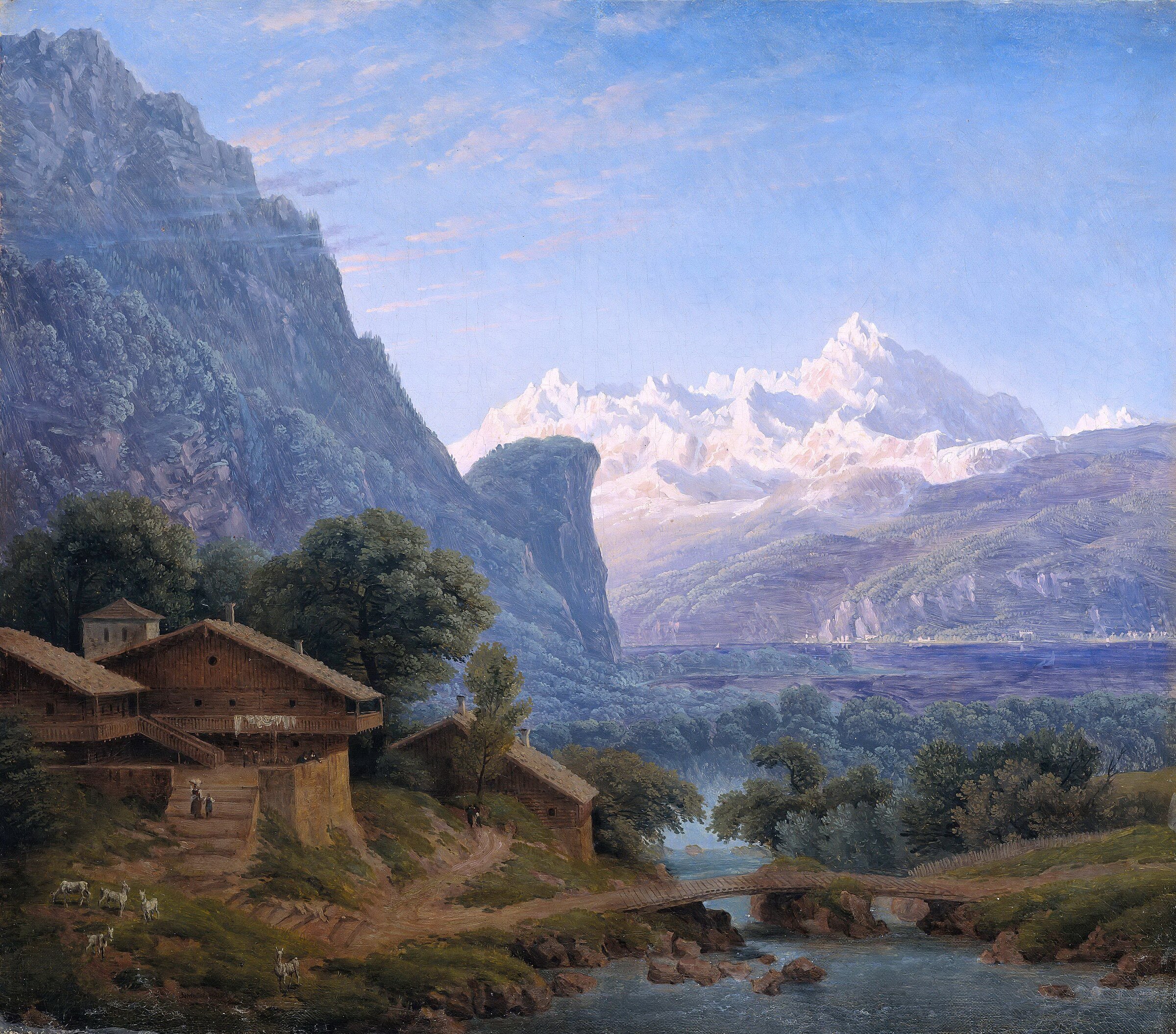 View of Mont Blanc — 1813