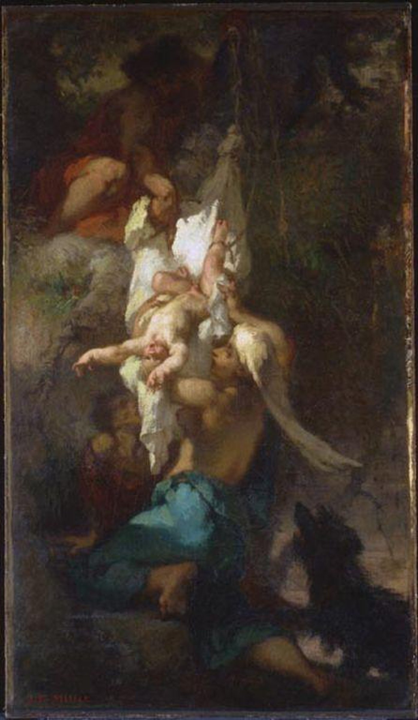 Oedipus Taken Down from the Tree — 1847