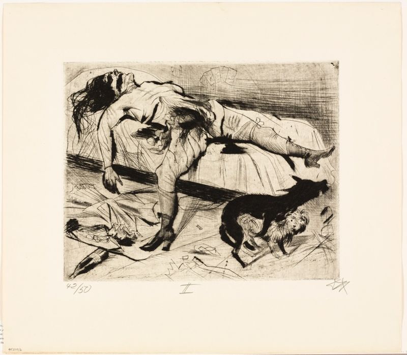 Murder, plate two from Death and Resurrection