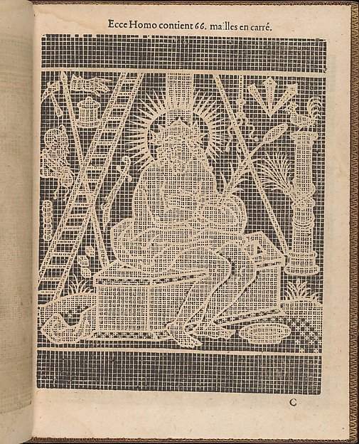 La Pratique de l'Aiguille, page 9 (recto) by Matthias Mignerak