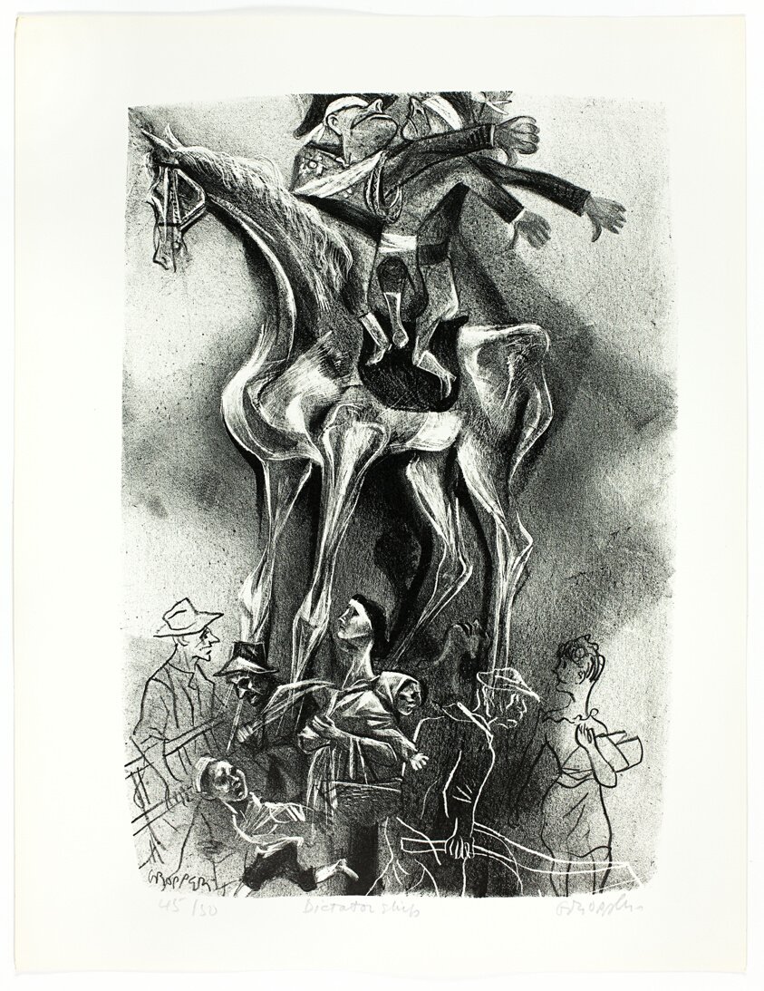 Dictatorship, from Capriccios by William Gropper